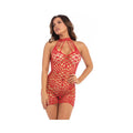 Shreds Of Decency Mini Dress Red O/S