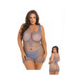 Absolutist Lace And Net Dress Blue Queen