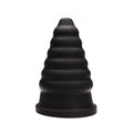 Tantus Cone Ripple - Black