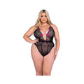 Peony Paradise Teddy - Black 2x