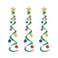 Holiday Tree Whirls Décor - Multi Color