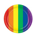 Pride Plates - Rainbow Pack Of 8
