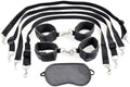 Fetish Fantasy Cuff and Tether Set Black