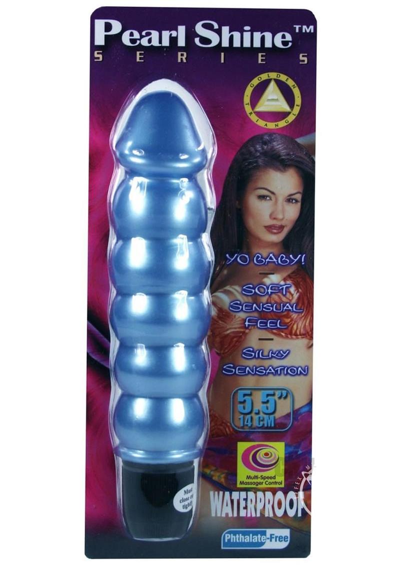 Pearl Shine Beads - Blue