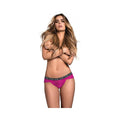 Saturday Sexy Night Lace Panty Fuchsia S/m