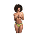 Sunday Brunch Babe Lace Panty Hot Green S/m
