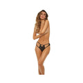 Rene Rofe Bad Behavior Open Back Panty Black M/l