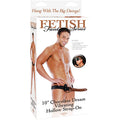 Fetish Fantasy Series 10 Chocolate Dream Vibrating Hollow Strap On