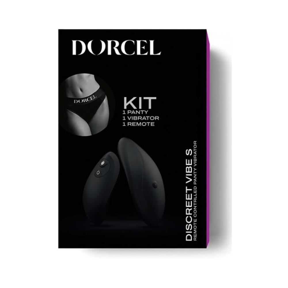 Dorcel Discreet Panty Vibe W/panty Large - Black