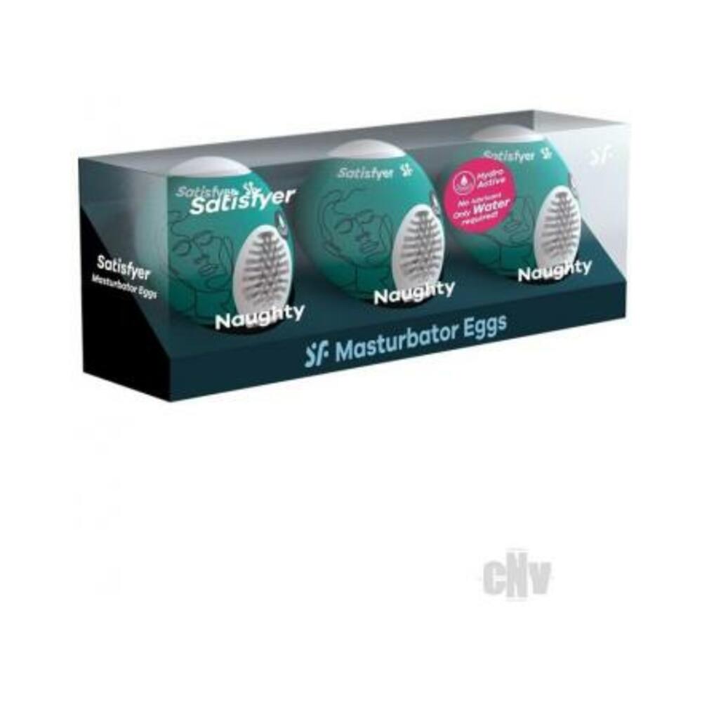 Satisfyer Masturbator Egg 3er Naughty