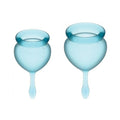 Satisfyer Feel Good Menstrual Cup - Light Blue