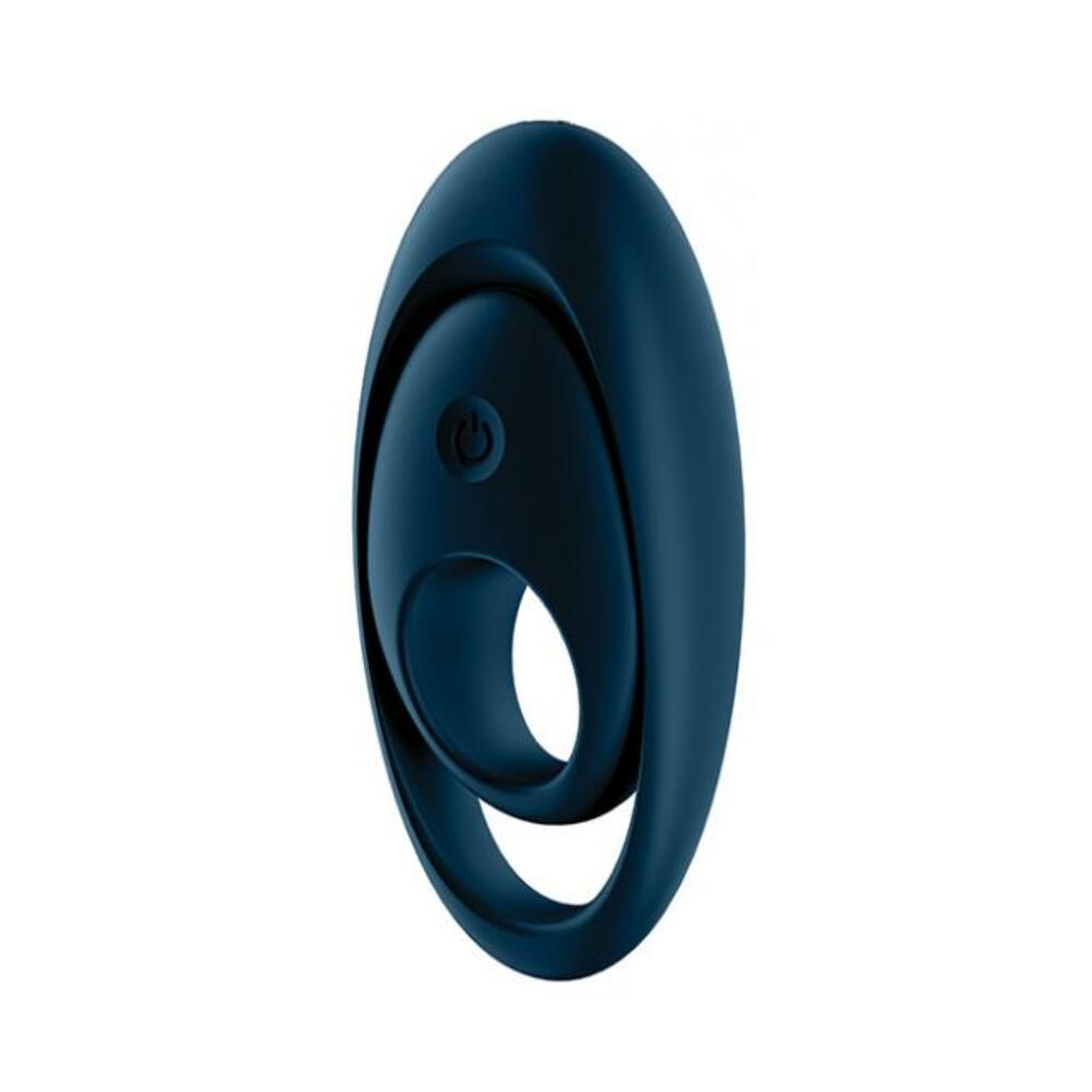 Satisfyer Glorious Duo Ring Vibrator - Dark Blue