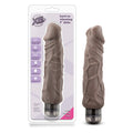 X5 Hard On Vibe 9 Dildo Brown