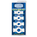 Titanmen Tools Cock Ring Set - Clear