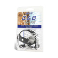 Cb Gear Metal Cock Ring W/locking Strap