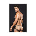 Envy Modern Fishnet Open Back Brief Black L/xl
