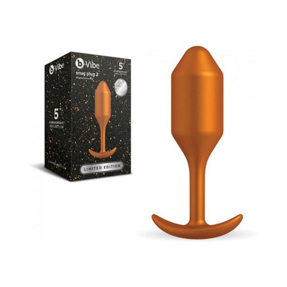 B-vibe Snug Plug 2 Sunburst