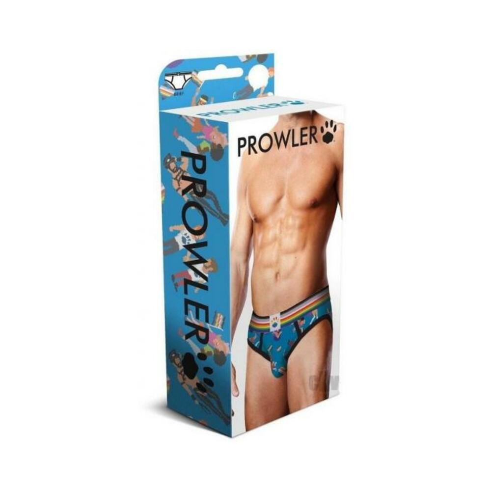 Prowler Pixel Gay Pride Brief Lg Ss23