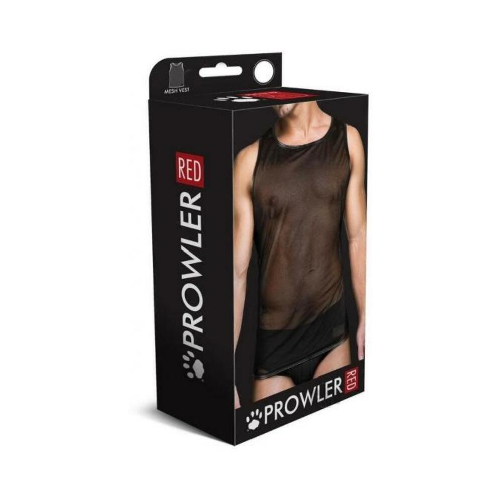 Prowler Red Mesh Vest Blk Lg