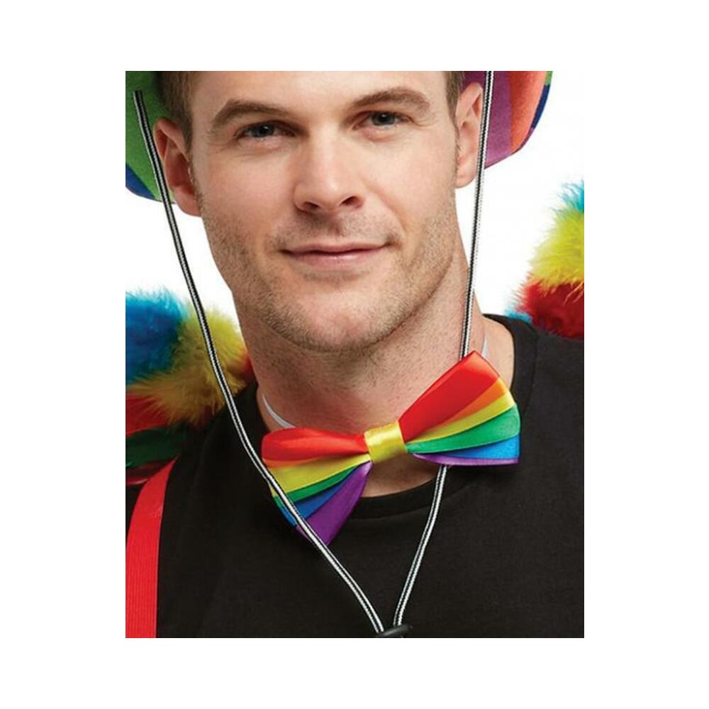 Rainbow Bow Tie