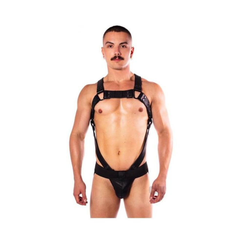Prowler Red Noir Body Harness Blk Lg