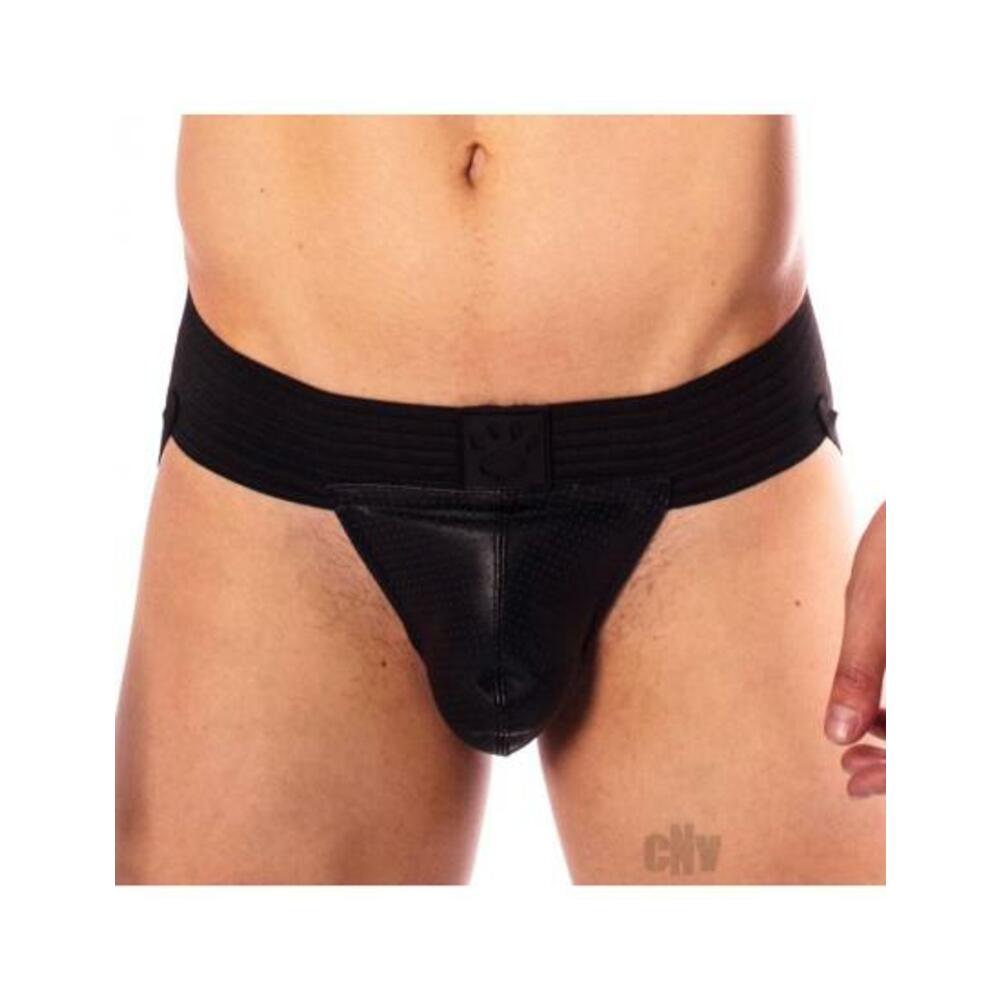 Prowler Red Hole Punch Jock Blk Lg