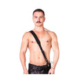 Prowler Red Sam Browne Belt Blk Lg