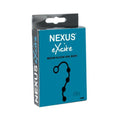 Nexus Excite Anal Beads Silicone Medium Black