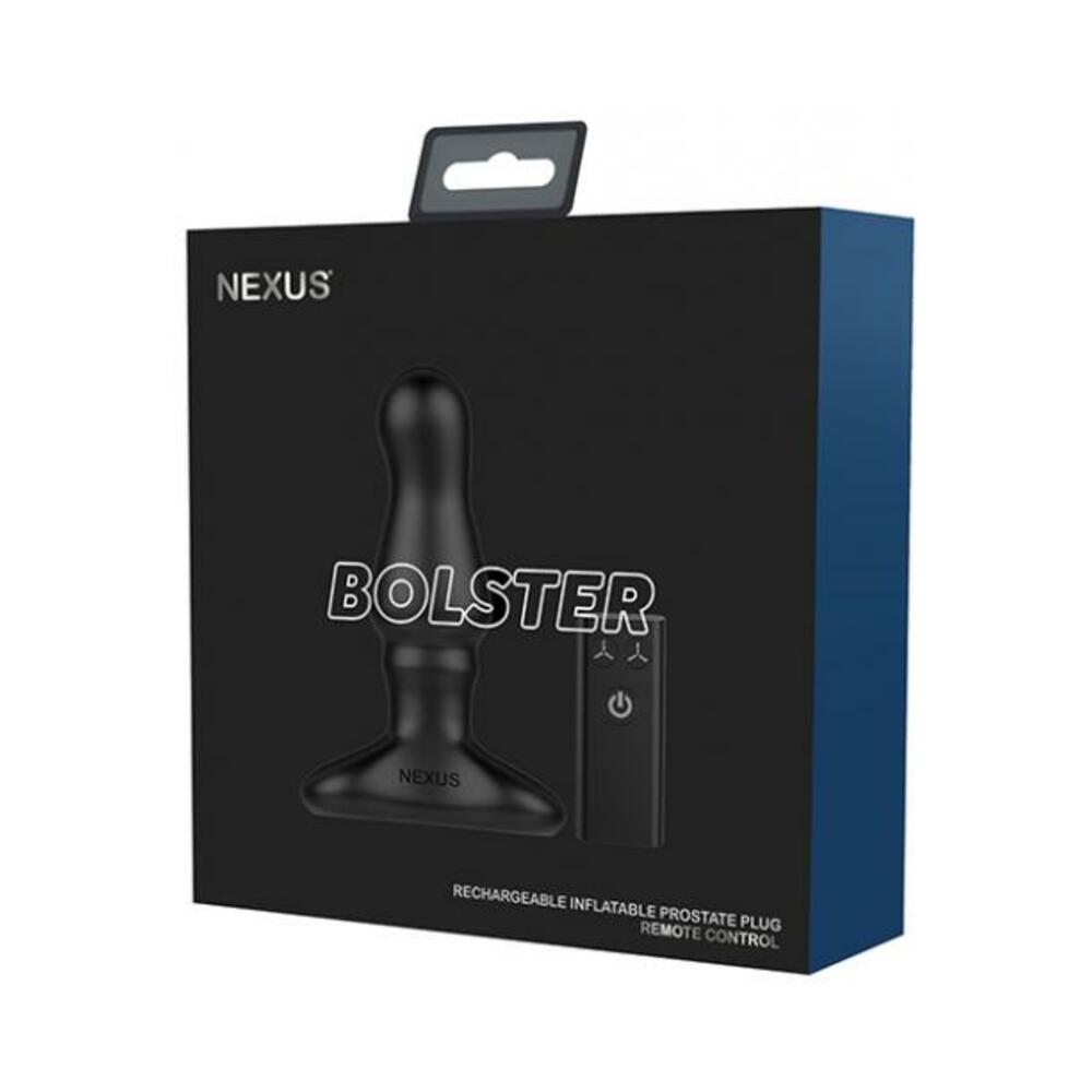 Nexus Bolster Butt Plug With Inflatable Tip