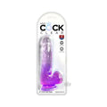 Kc 6 Cock Clear W/balls Purple