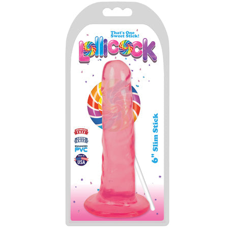 Lollicock Slim Stick 6in Cherry
