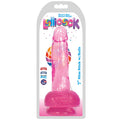 Lollicock 7 Inch Slim Stick With Balls - Cherry Ice