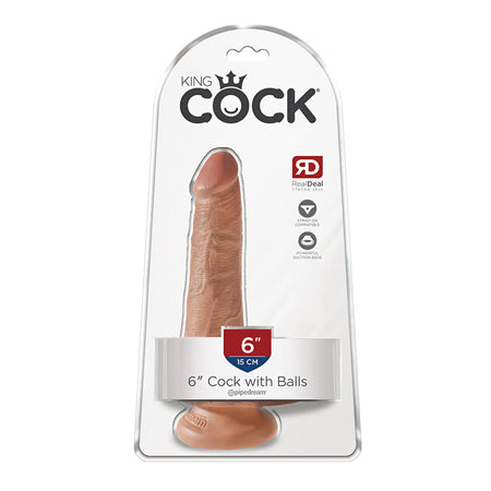 Kc 6 Cock W/balls Tan
