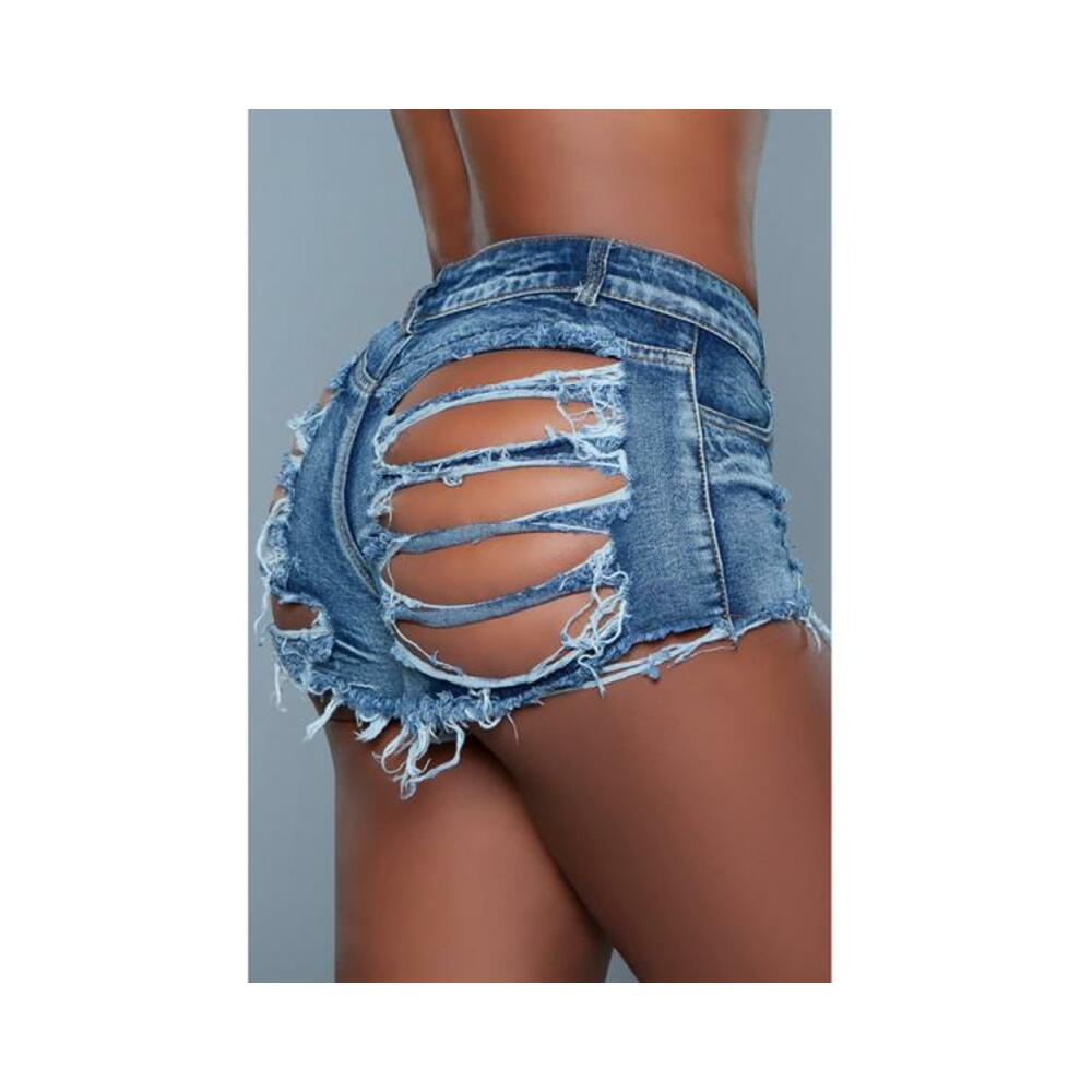 Bewicked Curves For Days Shorts Blue S