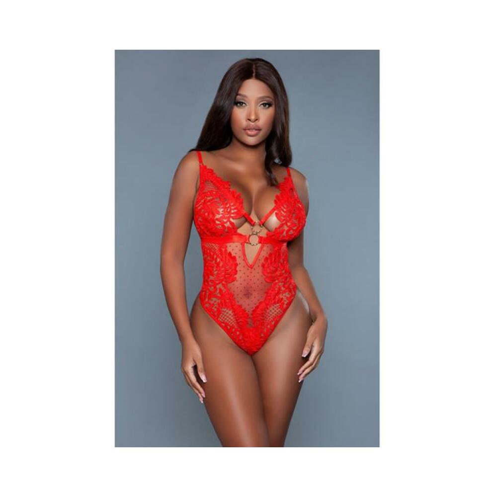 Bewicked Olivia Bodysuit Red Xl
