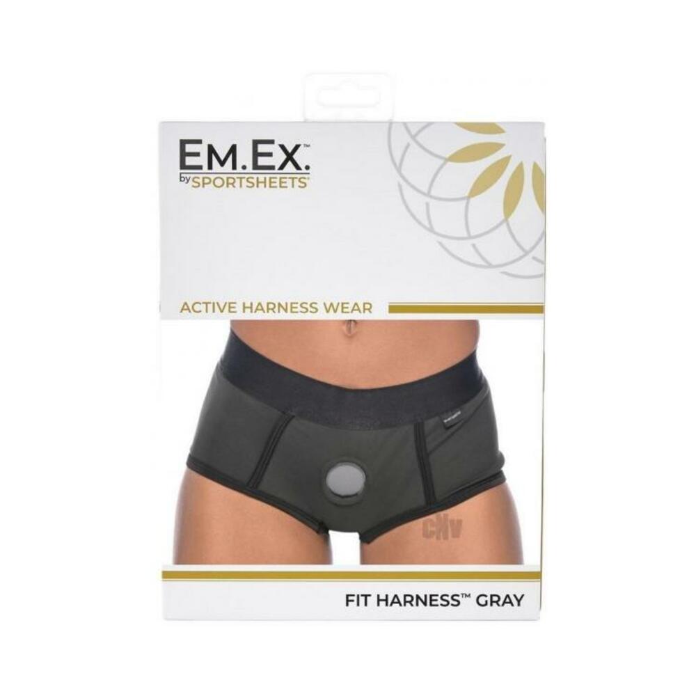 Em Ex Fit Harness Xxlarge Gray