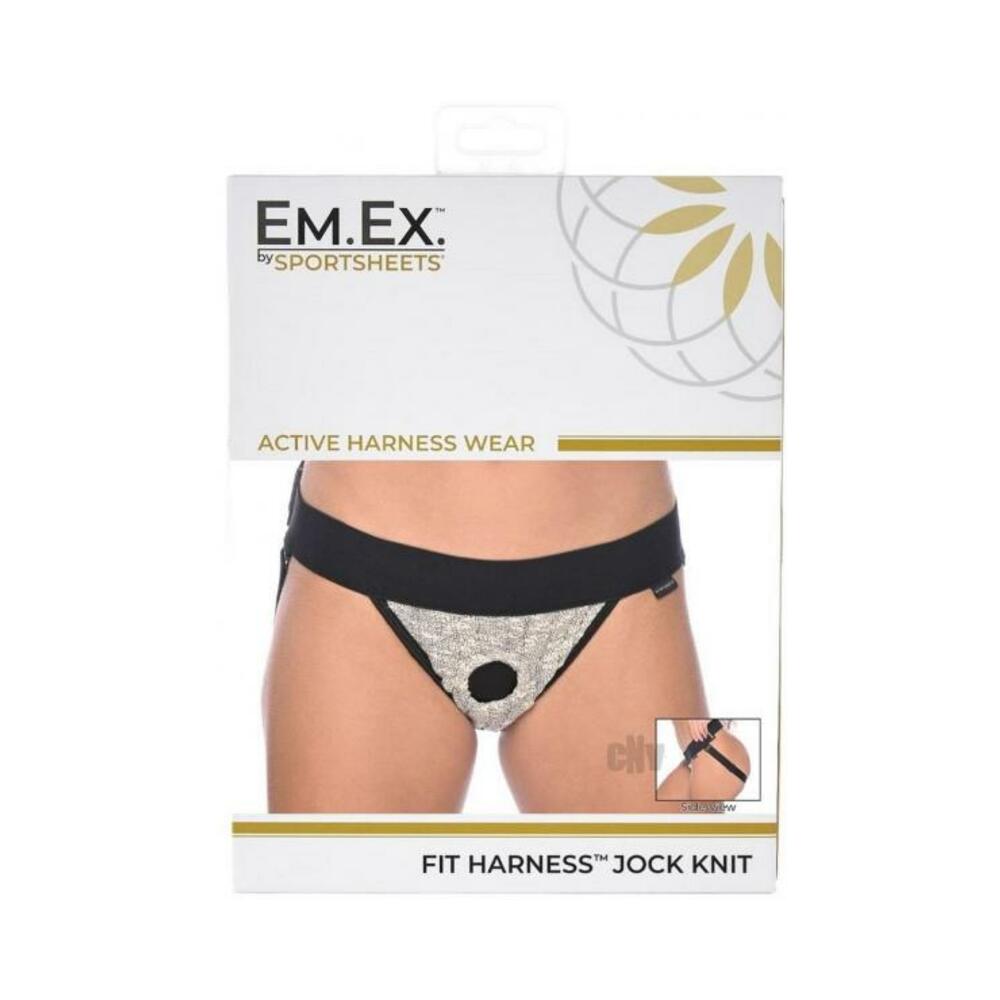 Em Ex Fit Harness Jock Plus Gray