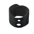 Ss Dual Penetration Thigh Strap-on Harness Black