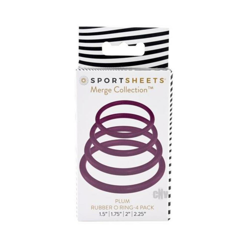 Merge Plum Rubber O-ring 4-pack