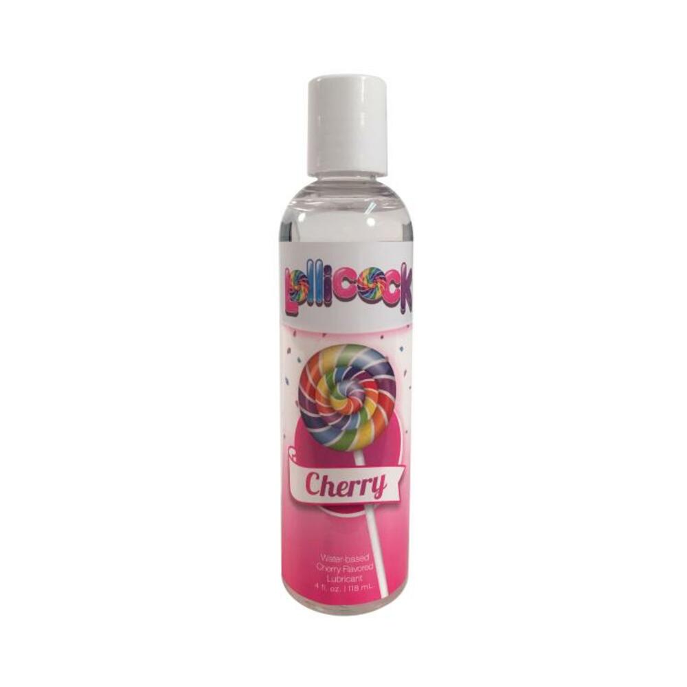 Lollicock Water Base Lube Cherry 4oz