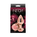 Rear Assets Rose Anal Plug - Medium - Pink
