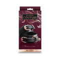 Bondage Couture Ankle Cuffs Black