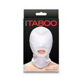 Hustler Taboo Mouth Hood White