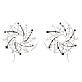 Flora Adhesive Nipple Jewels Sticker (6pk)