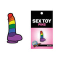 Sex Toy Pin Rainbow Dildo