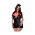 Magic Silk Dress Up Night Nurse Costume Black Queen Size