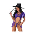 Magic Silk Dress Up Charmed Costume Purple L/xl