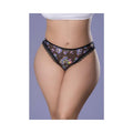 Hazy Dayz Panty W/ Open Back Mushroom 2xl