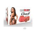 Chanell Heart Mini Skirt Pussy & Ass Masturbator