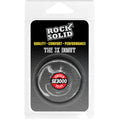 Rock Solid 3 Clear Donut Ring